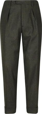 Berwich Pantaloni Chiaia - - Trousers - Uomo - Verde - L