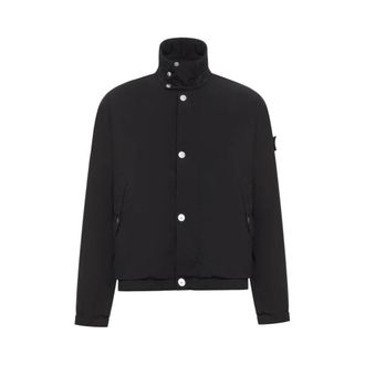 Stone Island Light Compact Touch Jacket - Heren - Zomerjassen - Zwart - L - Jassen