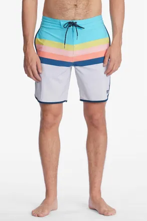 Billabong 73 Spinner Lo Tides Boardies Shorts In Aqua