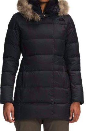 The North Face New Dealio Down Parka Jacket In Tnf Black