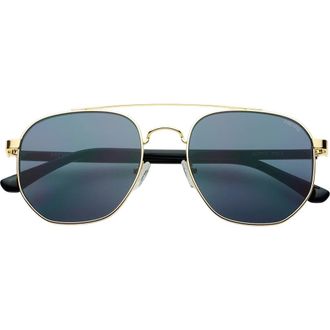 Freyrs Eyewear Austin Square Unixes Sunglasses in Gold /Gray at Nordstrom