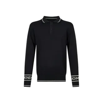 John Richmond Uma 26160Ma Polo - Tops - Hombre - Negro - XL
