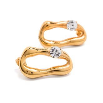 Forte_Forte Crystal-embellishment Earrings