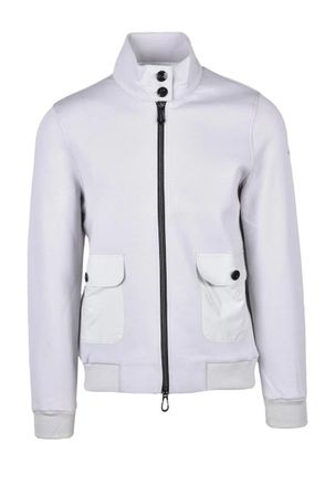 Sunstripes Light Grey Cotton Polyester Elastane Sweatshirt