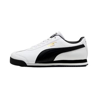 Puma Roma 24 Standard Puma White - Puma Black 396868-01 Mens