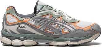 Asics GEL-NYC Cream/Clay Grey sneakers - men - Rubber/Fabric/Fabric/Thermoplastic Polyurethane (TPU) - 14 - White