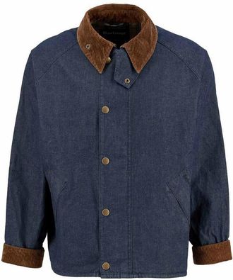 Barbour Corduroy-Collar Denim Jacket