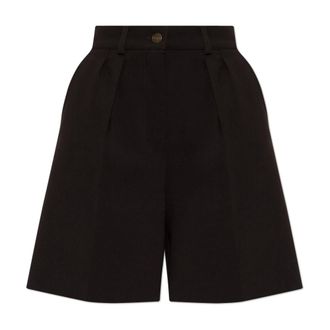 Max Mara Dames, Korte broeken, Bruin, Maat: S