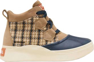 Sorel Womens Out And About Iv Classic Waterproof Boot In Tawny Buff, Night Shadow