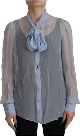 Dolce & Gabbana Donna, Camicette, Blu, S, new