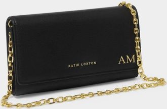 Katie Loxton Womens Rubi Chain Crossbody Bag In Black