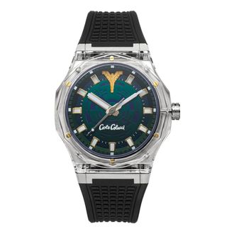 Carlo Colucci Reloj de acero inoxidable cepillado - Accessories - Hombre - Gris - ONE SIZE