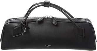 Alaia Ala&iuml;a Le Teckel Leather Clutch