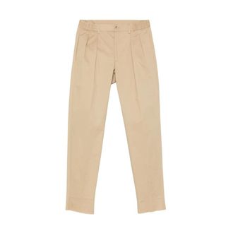 Tagliatore Heren, Broeken, Beige, Maat: XL