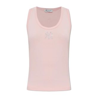 Sporty & Rich Dames, Tops, Roze, Maat: M Katoen