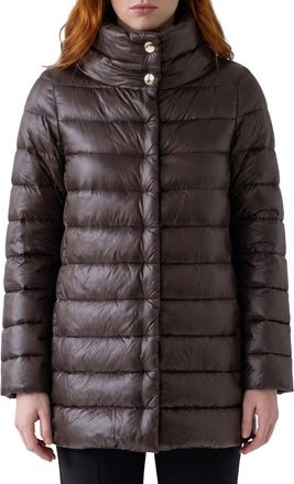 Herno Dark Brown Quilted Jacket