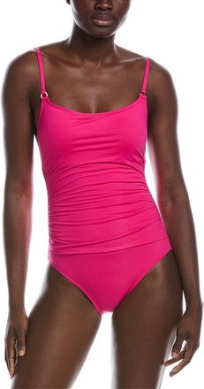 Anne Cole Shirred Mallot One-Piece