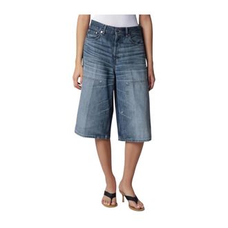 Haikure Mujer, Pantalones cortos, Azul, Talla: W27