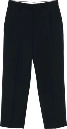 Sandro wool loose-fit trousers - Blue