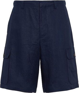 Prada Bermudas de lino Prada