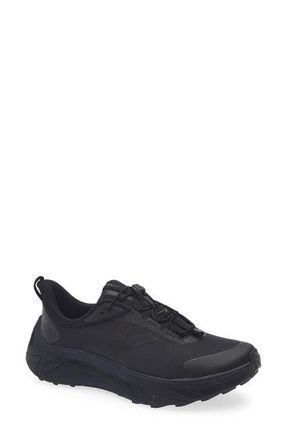 Hoka One One Transport 2 Waterproof Sneaker in Black /Black at Nordstrom, Size 8.5