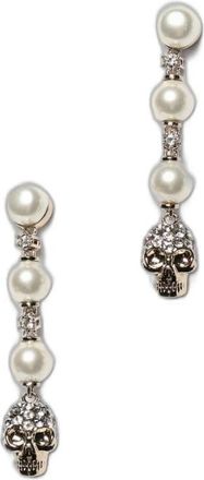 Alexander McQueen Earrings - Dames - Oorbellen - Grijs - ONE Size - Accessoires