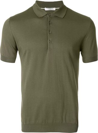 Paolo Pecora short sleeve polo shirt - Groen