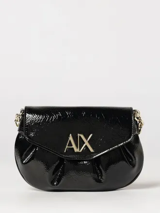 A|X Armani Exchange Borsa in pelle sintetica verniciata