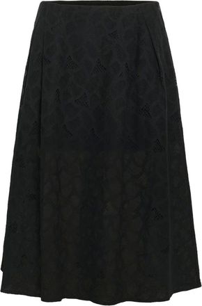 Karen by Simonsen Dames, Rokken, Zwart, Maat: M