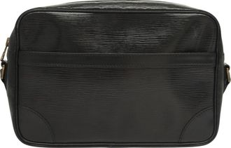 Louis Vuitton Trocadero Epi Leather Black Leather Handbag (Pre-Owned)