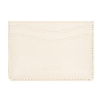 Ganni Bou Card Case - Cream