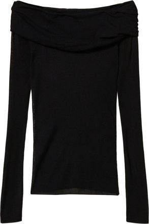 Twin-Set Maglione con spalle scoperte - Nero