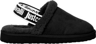 Roberto Cavalli Schoenen - Dames - Pantoffels - Zwart - 39 EU - Schoenen