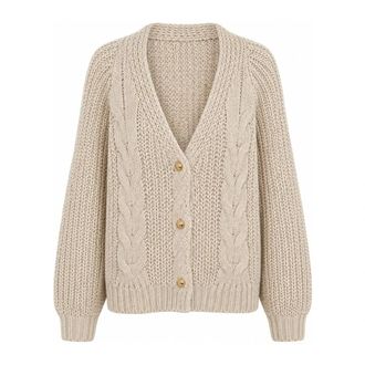 2-Biz Truien - Dames - Truien - Beige - Maat: L/Xl