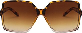 Generic Square Large Frame Men Sunglasses Outdoor Vacation Women Sports Sun Glasses(Multi-colored)