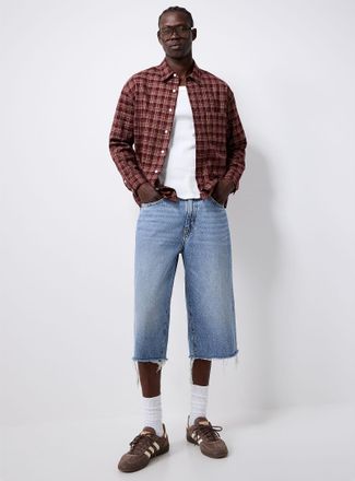 Levi's Mens Faded denim 478 capris Baggy fit