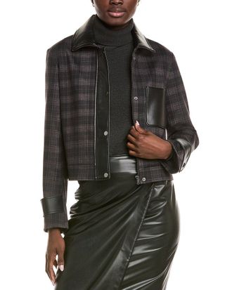Kenneth Cole Plaid Jacket