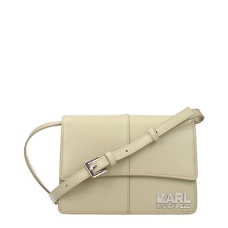Karl Lagerfeld Kore Damess Crossbodytas Polyurethaan Groen/Theegroen
