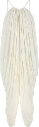 Loewe White Silk Dress