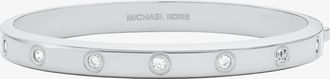 Michael Kors Cubic Zirconia Logo Bangle