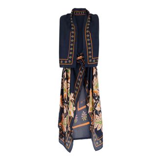 Etro Etro, Silky Scarves, female, Multicolor, Size: ONE SIZE Floral Print Silk Scarf
