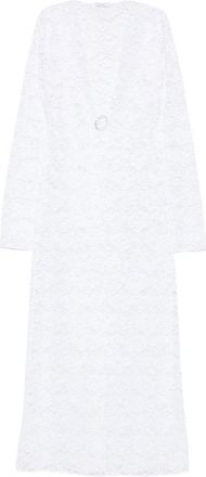 Os&eacute;ree Bridal o Lover Lace Long Kaftan