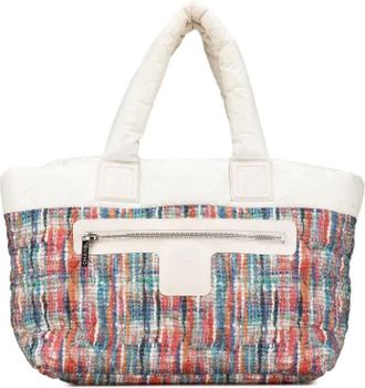 Chanel Pre-owned Tote Bags, female, Multicolor, Size: ONE SIZE Pre-owned Nylon totes