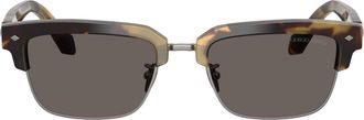 Giorgio Armani Tortoiseshell 0ar8243 Square Sunglasses