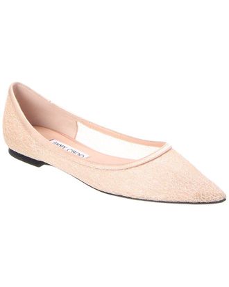 Jimmy Choo London Love Glitter Flat