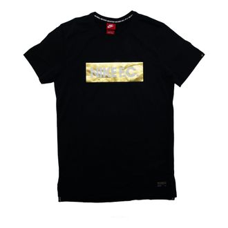 Nike FC T-Shirt Black Gold 635408-010