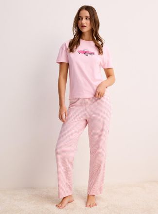 Twik Womens Straight-leg stretch pyjama pant