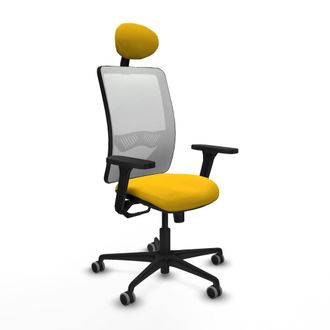 Piqueras y Crespo Silla De Oficina Piqueras Y Crespo Zulema Negro Espuma Alta Densidad