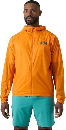 Helly Hansen Windbreaker Mens Jacket Ignite Orange : 2XL, Nylon/Polyamide