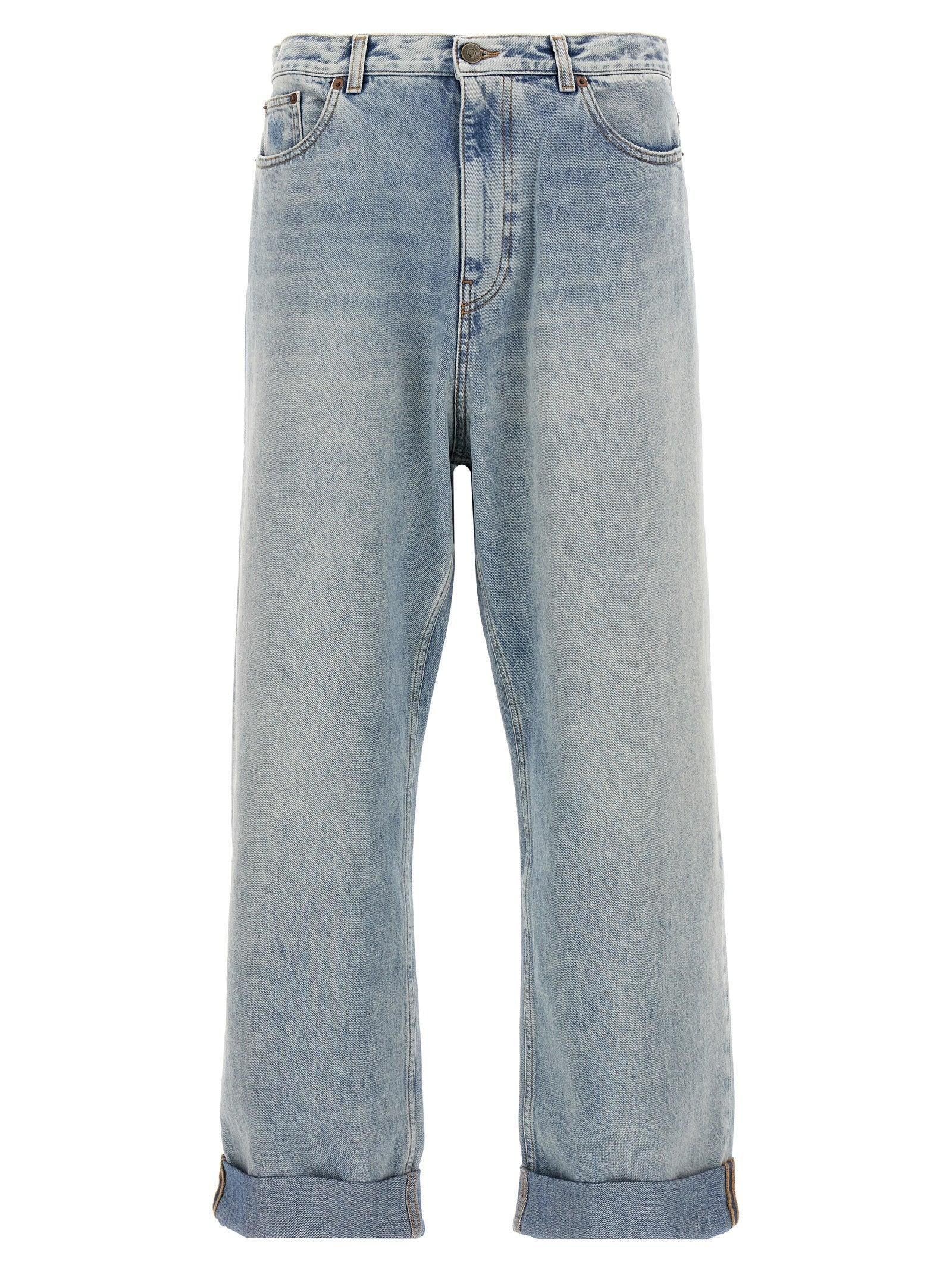 デニム・ジーパン VALENTINO GARAVANI STRAIGHT-LEG DENIM JEANS Valentino Garavani Straight Leg Jeans − Sale: up to −83
